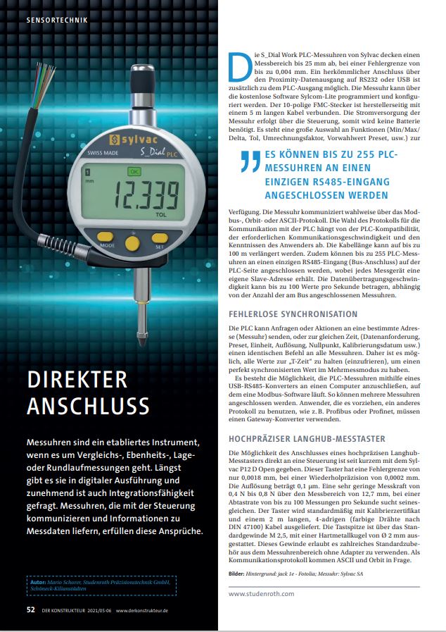 FORMAT Messuhr Digital IP65 - WEMAG Das Zeug zum Profi