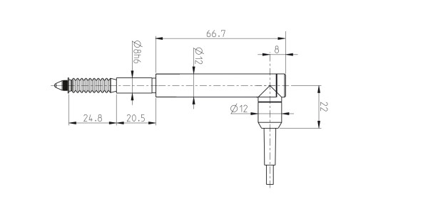 P10LS Kapazitive Messtaster