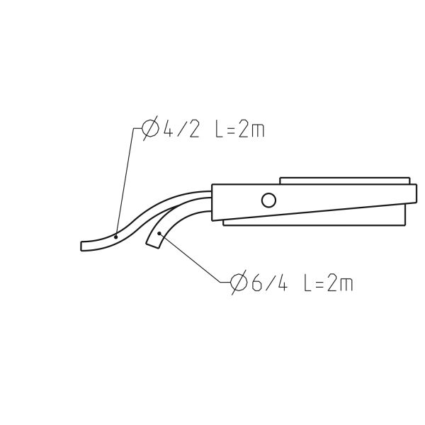 Pneumatisches Pedal