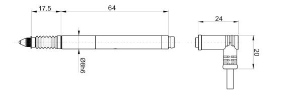 P5BL Kapazitive Messtaster