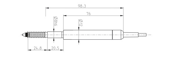 P10S Kapazitive Messtaster