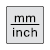 Umschaltung mm / inch