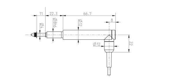 P10L Kapazitive Messtaster