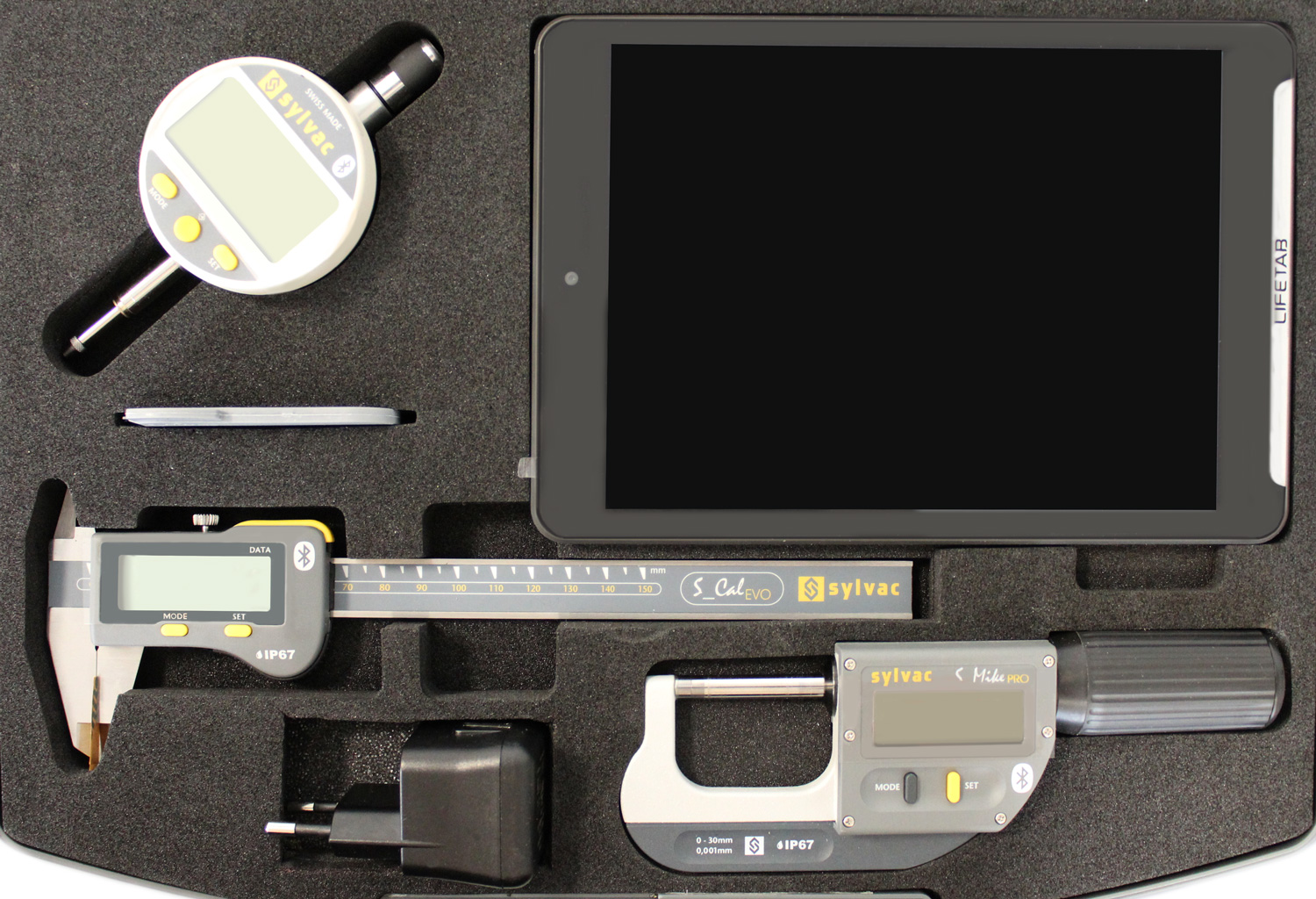 ABS Messschieber 0-150mm - Präziser Kunststoff-Messschieber Mit Messuhr